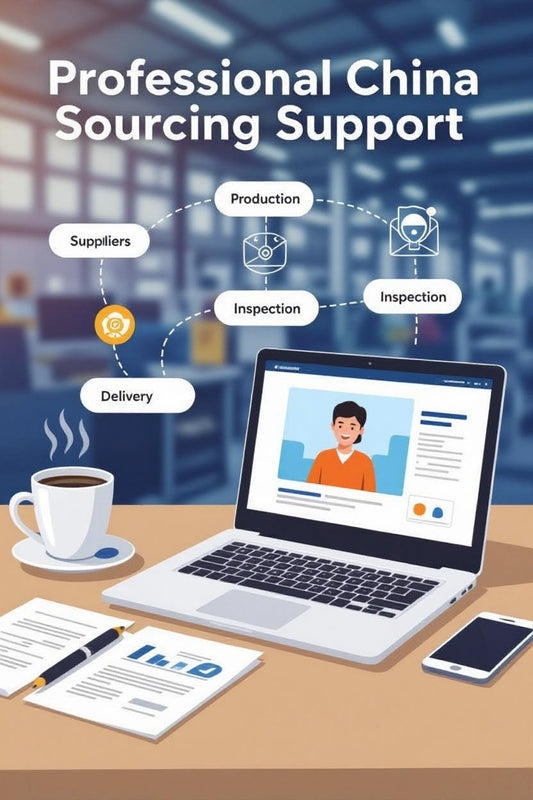 Custom product sourcing services, Quality inspection in China, Production follow-up services, End-to-end sourcing solution